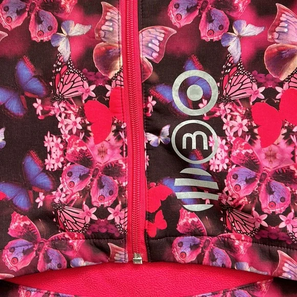 Minymo fleece-lined shell size 110 (US5) pink and purple. (Scandi brand!) - Picture 5 of 8